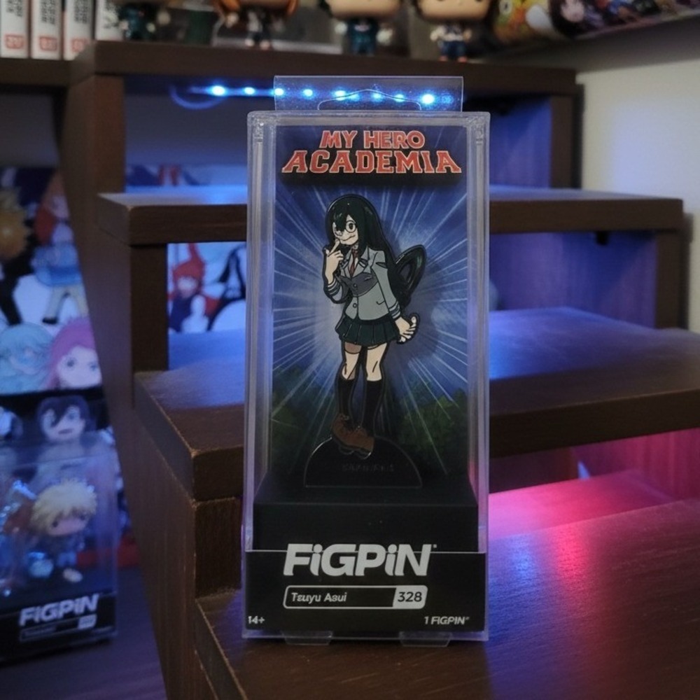 FiGPiN My Hero Academia Tsuyu Asui #328 Unlocked Enamel Pin‎ Froppy UA High